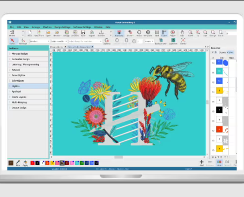 Use Hatch Embroidery Software