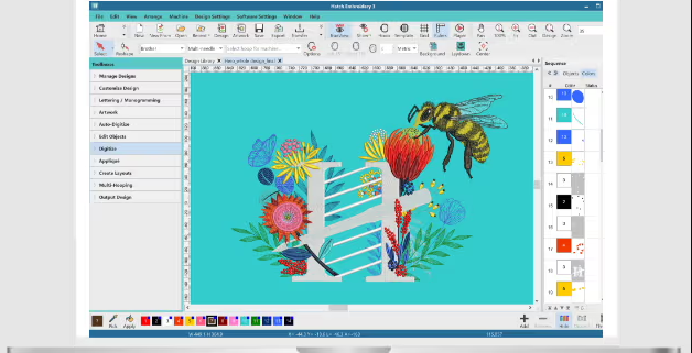 Use Hatch Embroidery Software