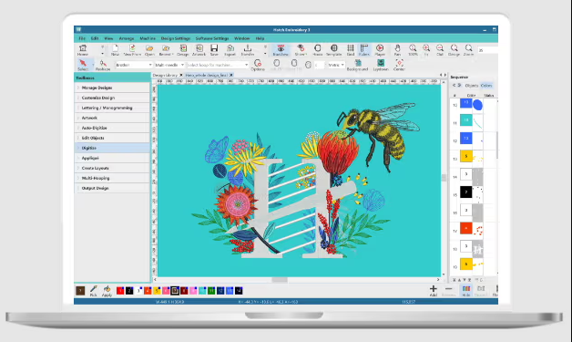 Use Hatch Embroidery Software
