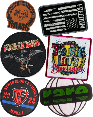 custom Patch Service designs